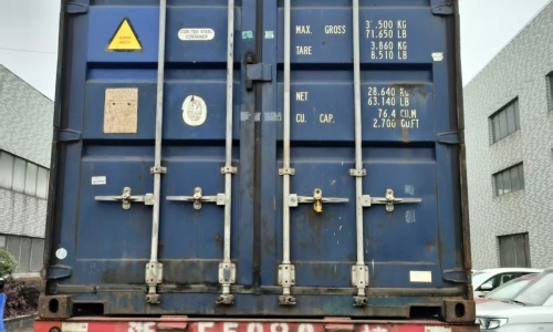 4 containers loaded today
