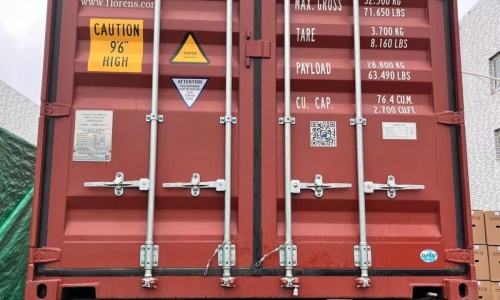 2 containers loaded today