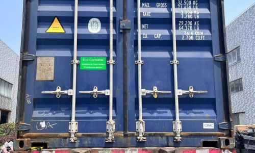 2 containers loaded today
