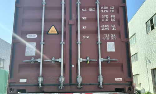2 containers loaded today