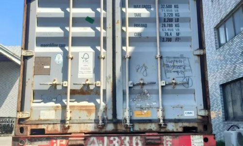 2 containers loaded today