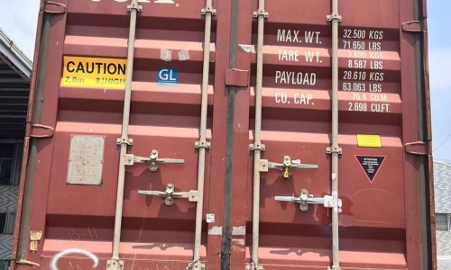 3 containers loaded today