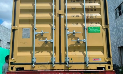 1 containers loaded today