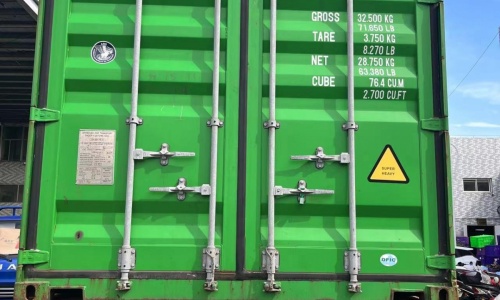 1 containers loaded today