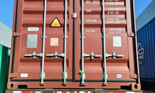 4 containers loaded today
