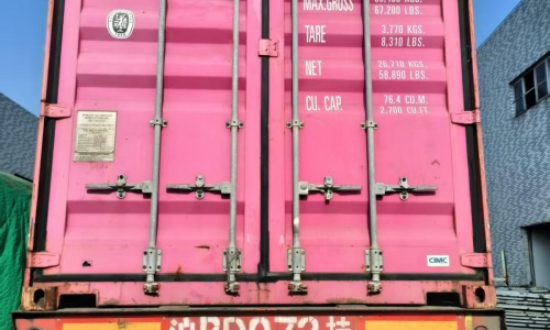 1 Container loaded today