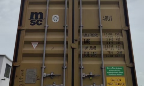 Container loaded