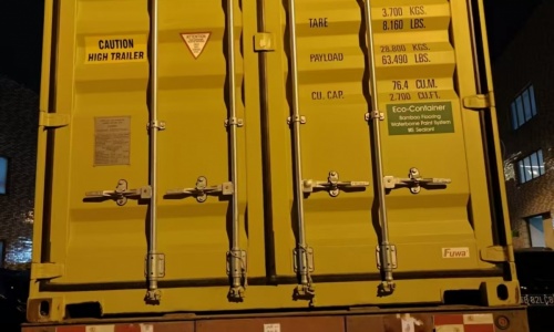 Container loaded