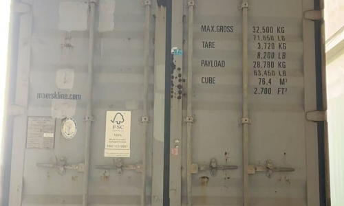 Container loaded