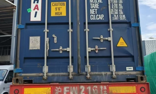Container loaded