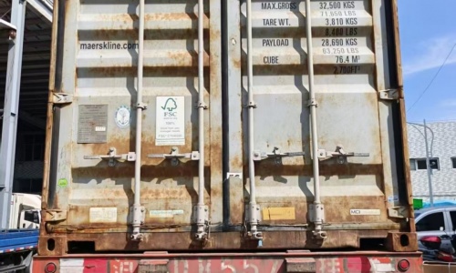 Container loaded