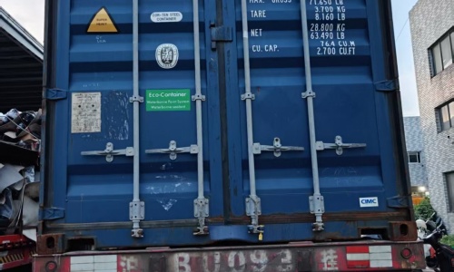 Container loaded