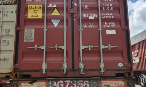 Container loaded