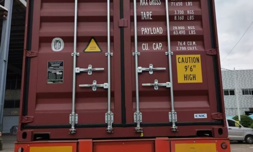 Container loaded